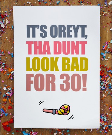 Tha Dunt Look Bad For {AGE}
