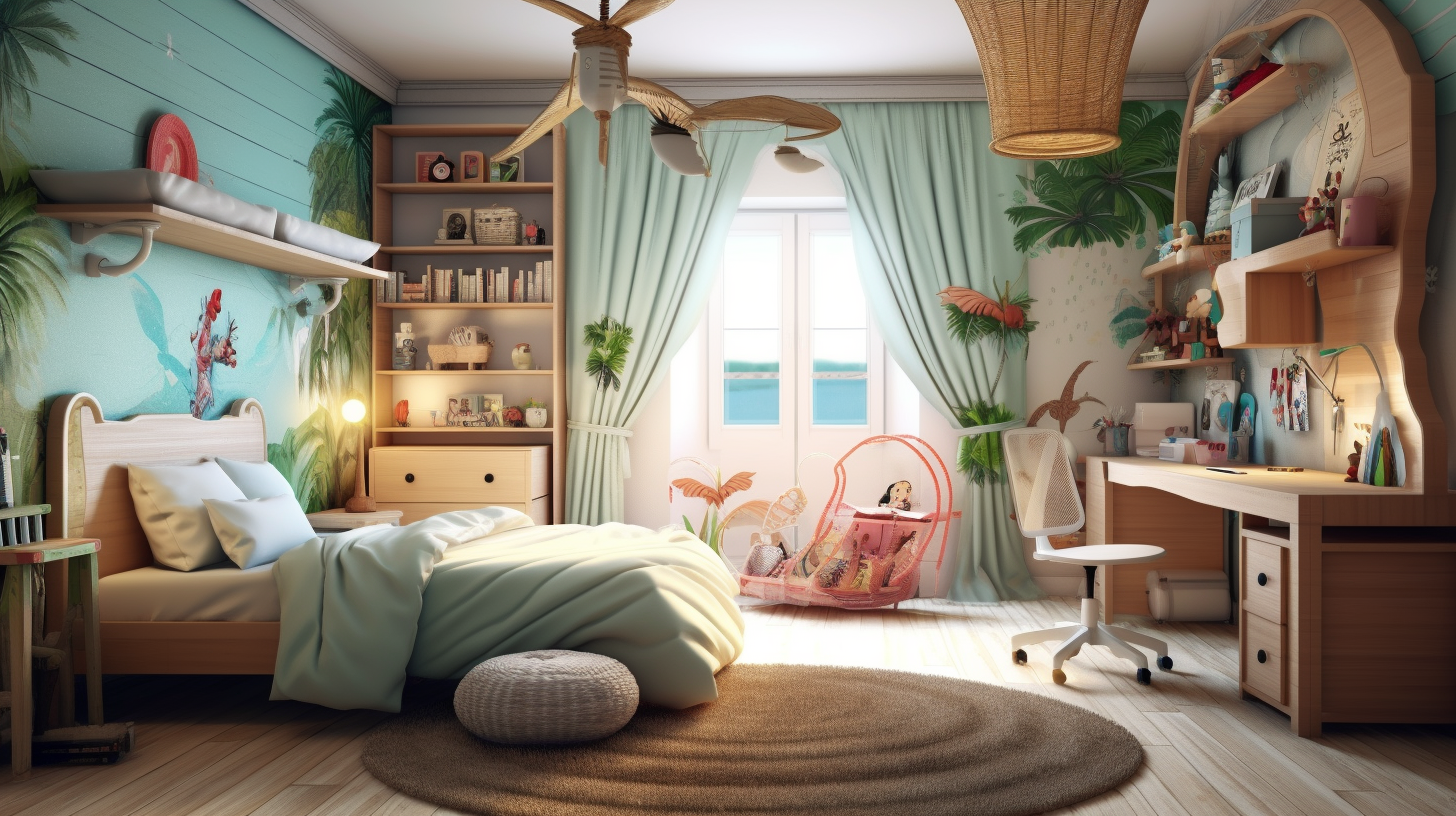 Creating a Whimsical Haven: Decorating Your Child's Room